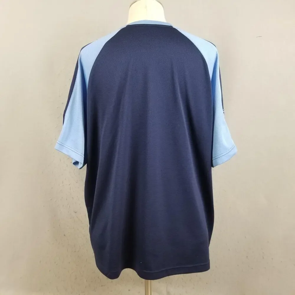 Tampa Bay Rays Jersey Shirt Mens Large Blue MLB Baseball‎ Majestic TB Logo